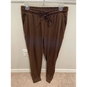 Brown joggers